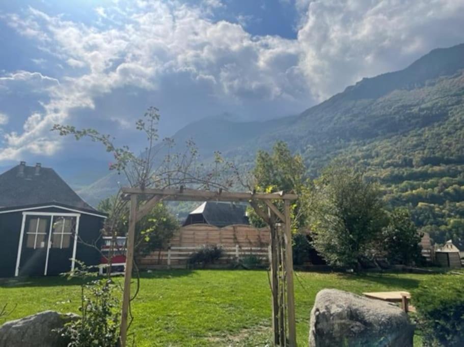 Bel Appartement Dans Residence Cheminee /Jardin Luz-Saint-Sauveur Dış mekan fotoğraf