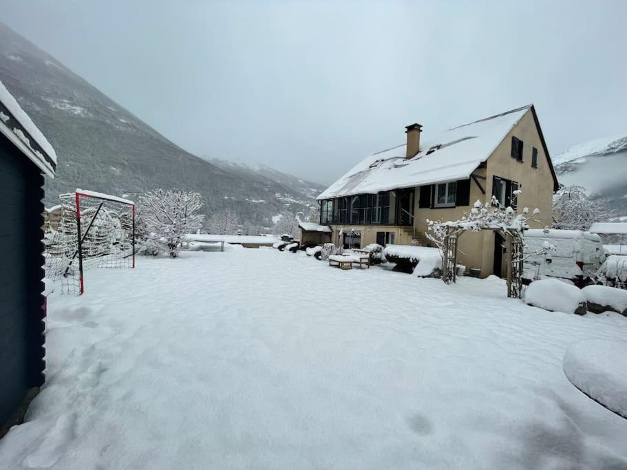 Bel Appartement Dans Residence Cheminee /Jardin Luz-Saint-Sauveur Dış mekan fotoğraf