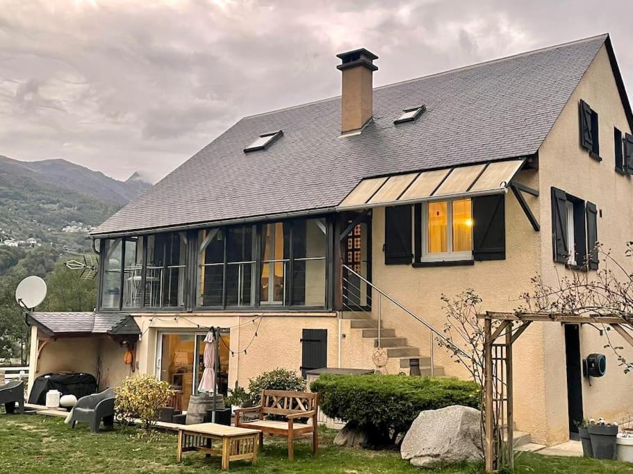 Bel Appartement Dans Residence Cheminee /Jardin Luz-Saint-Sauveur Dış mekan fotoğraf