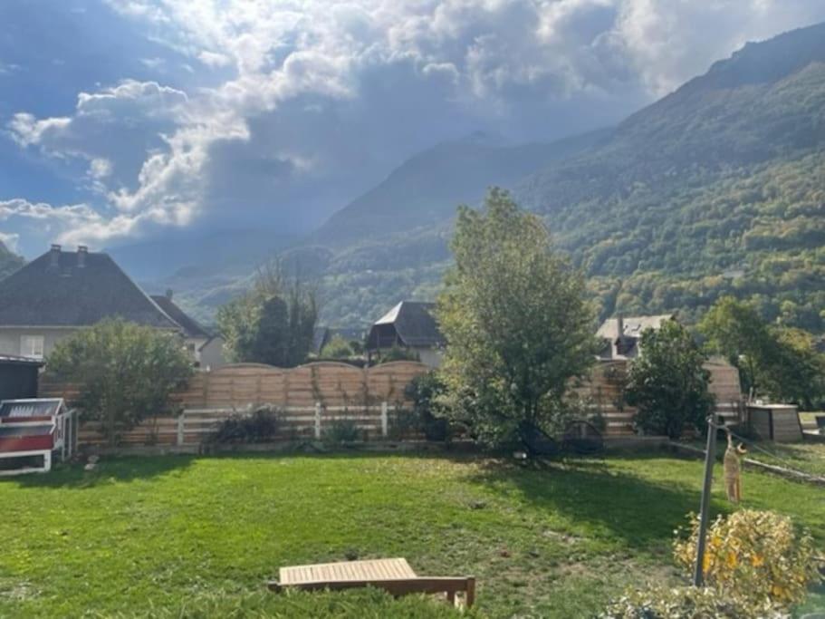 Bel Appartement Dans Residence Cheminee /Jardin Luz-Saint-Sauveur Dış mekan fotoğraf