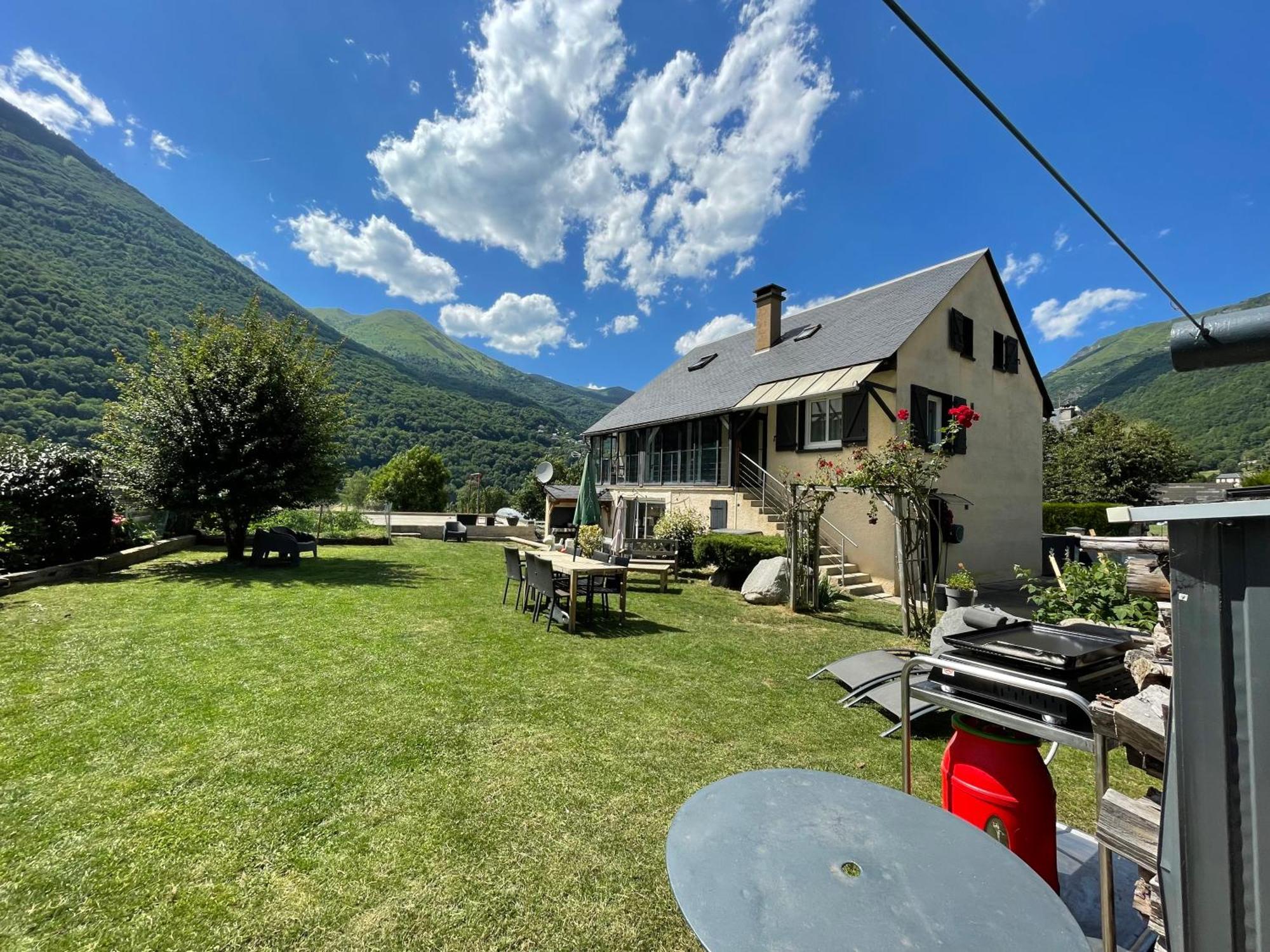 Bel Appartement Dans Residence Cheminee /Jardin Luz-Saint-Sauveur Dış mekan fotoğraf