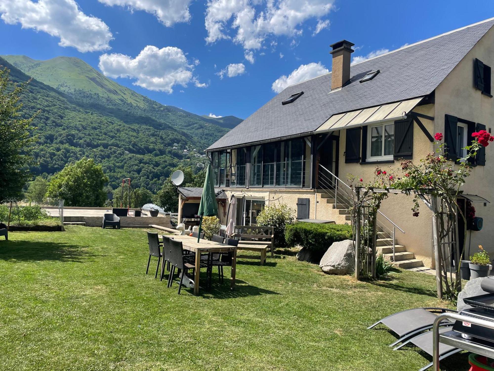 Bel Appartement Dans Residence Cheminee /Jardin Luz-Saint-Sauveur Dış mekan fotoğraf