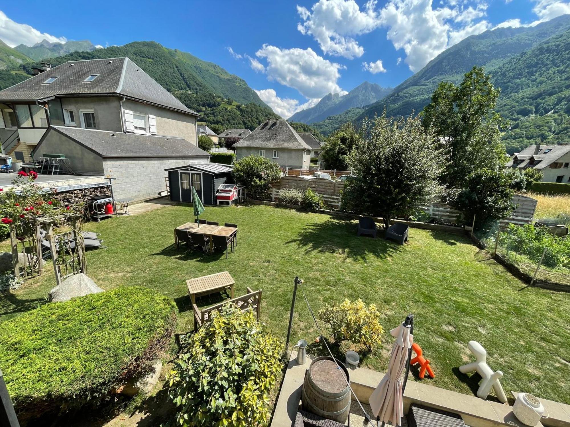 Bel Appartement Dans Residence Cheminee /Jardin Luz-Saint-Sauveur Dış mekan fotoğraf