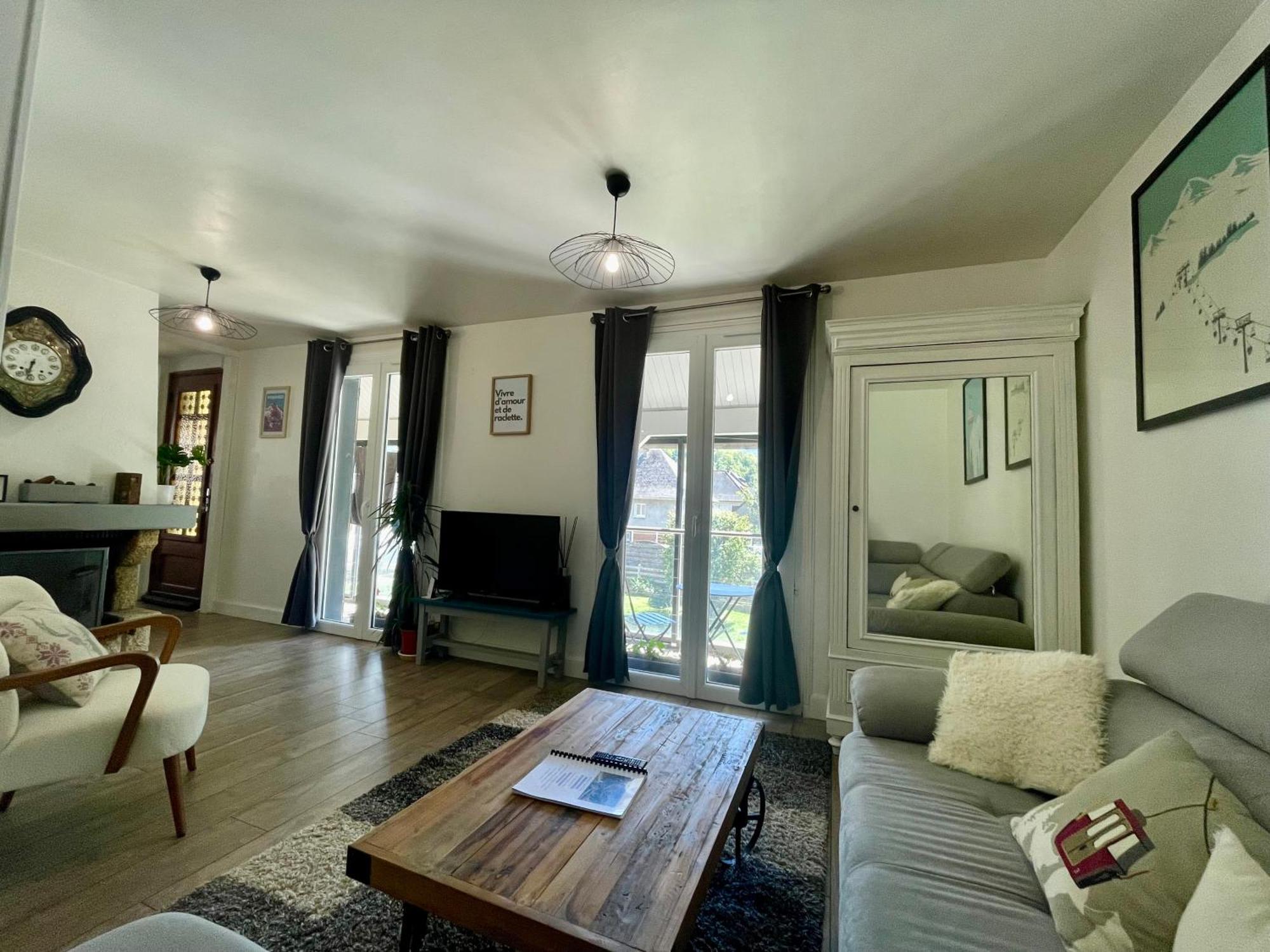 Bel Appartement Dans Residence Cheminee /Jardin Luz-Saint-Sauveur Dış mekan fotoğraf